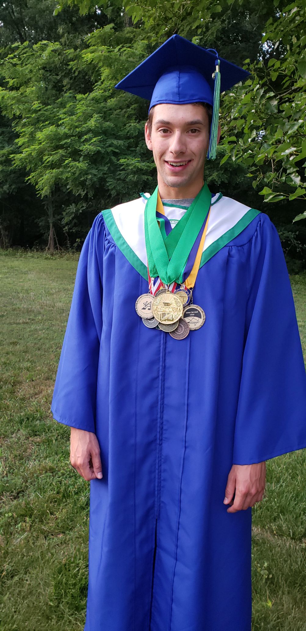 FPHS valedictorian Alex Romano